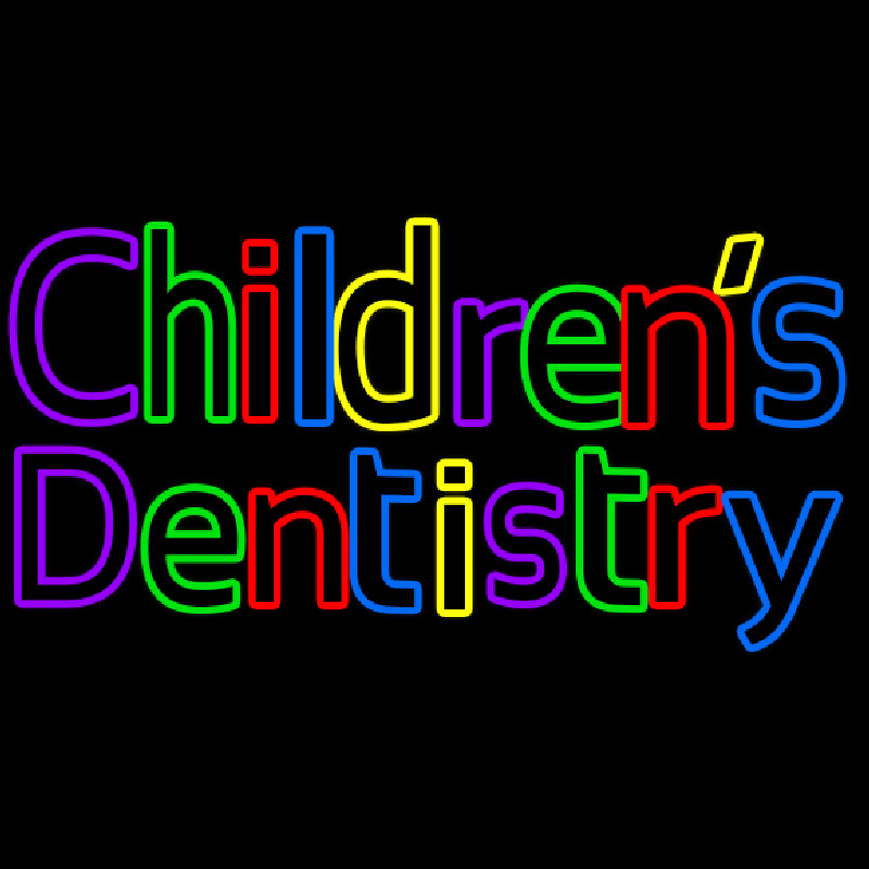 Childrens Dentistry Neon Sign