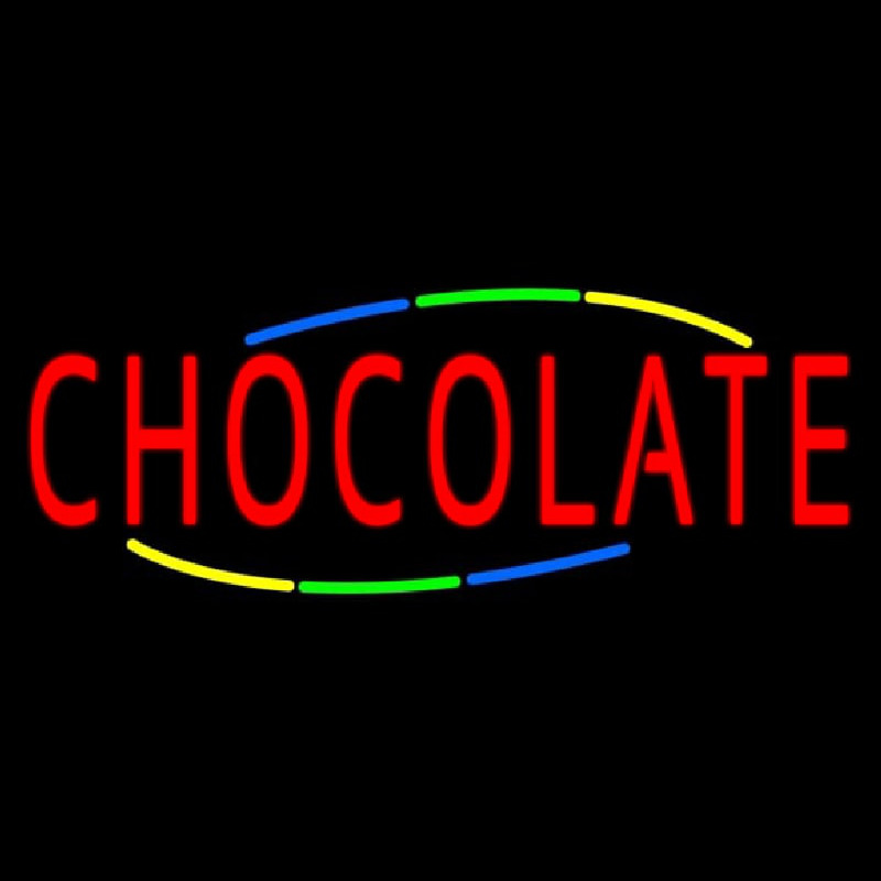 Chocolate Neon Sign
