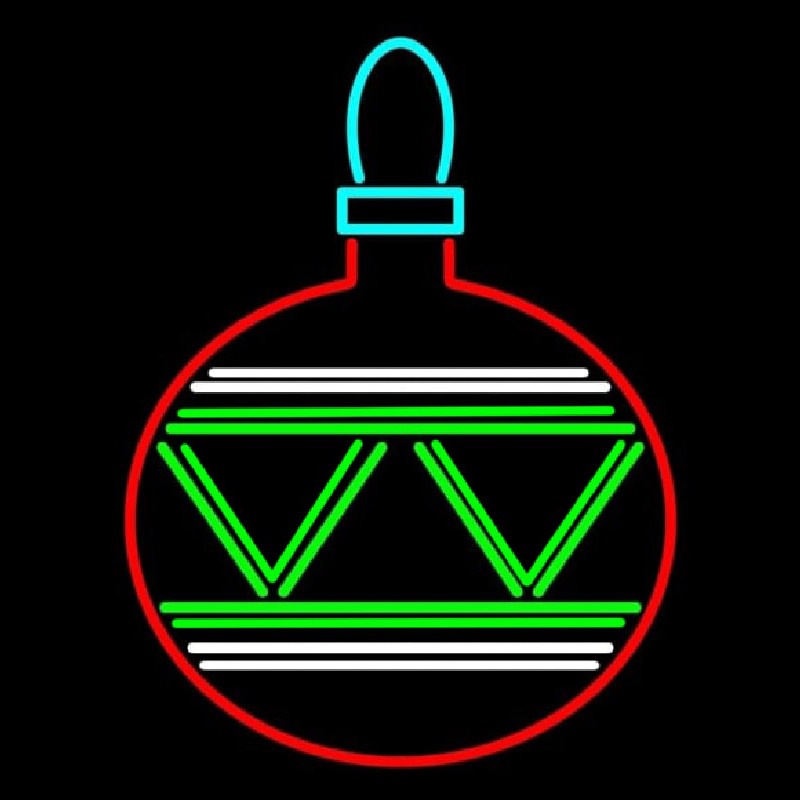 Christmas Bulb Neon Sign