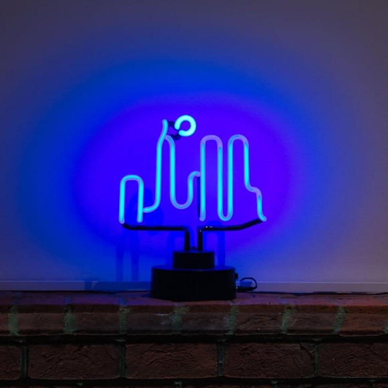 City Desktop Neon Sign