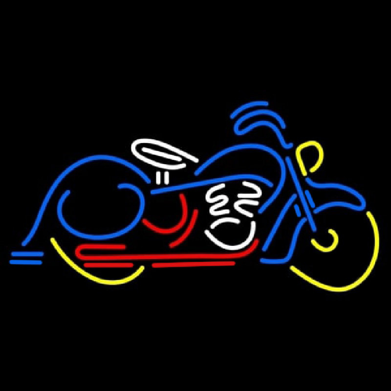 Classic Motorcycle Neon Sign