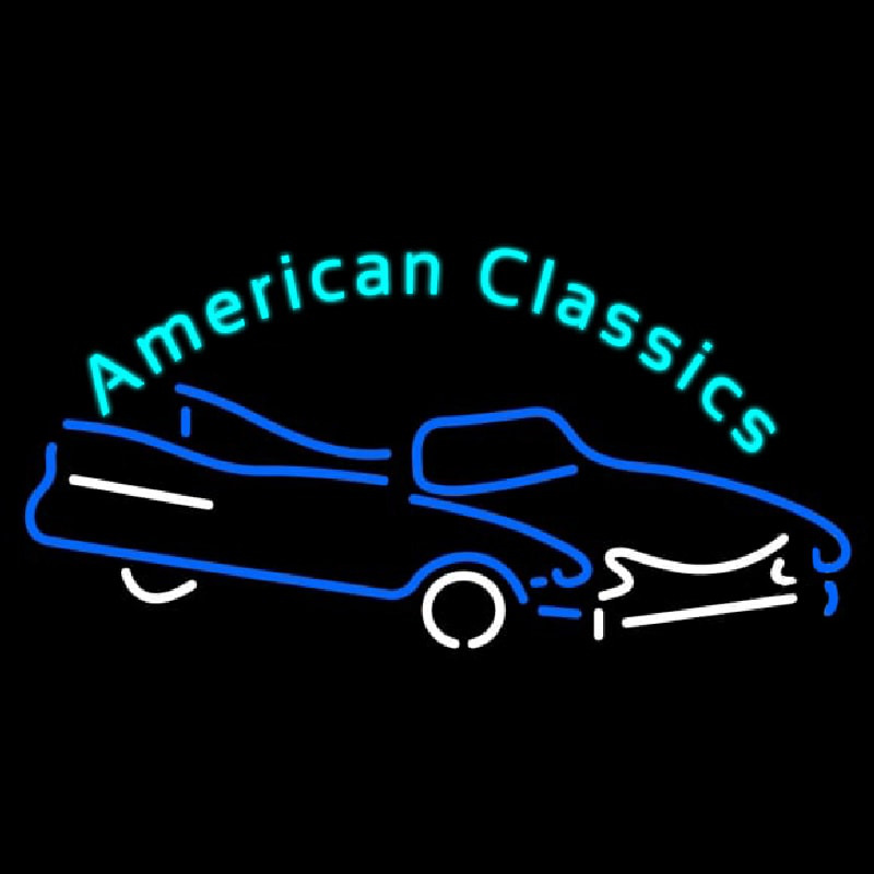 Classics American Neon Sign