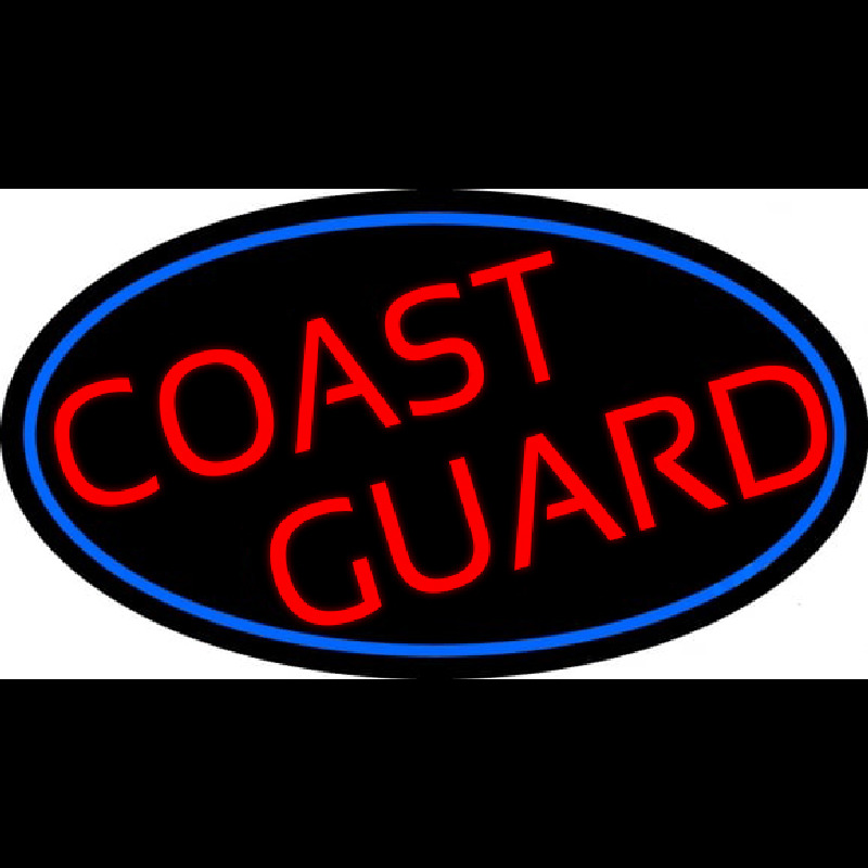 Coast Guard Neon Sign