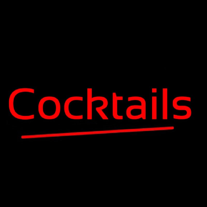 Cocktails Neon Sign