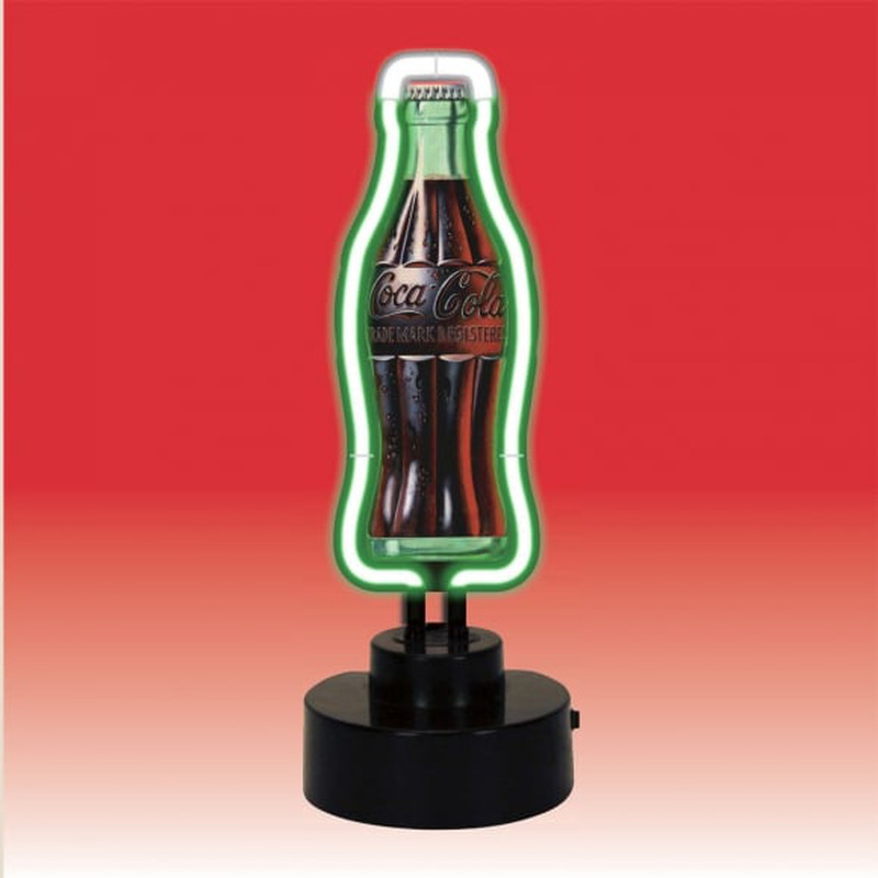 Cococola Bottle Desktop Neon Sign