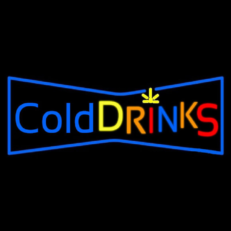 Cold Drinks Neon Sign