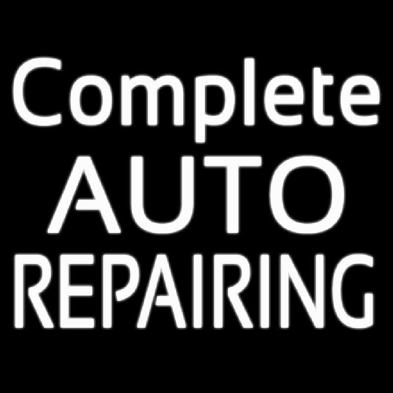 Complete Auto Repairing Neon Sign