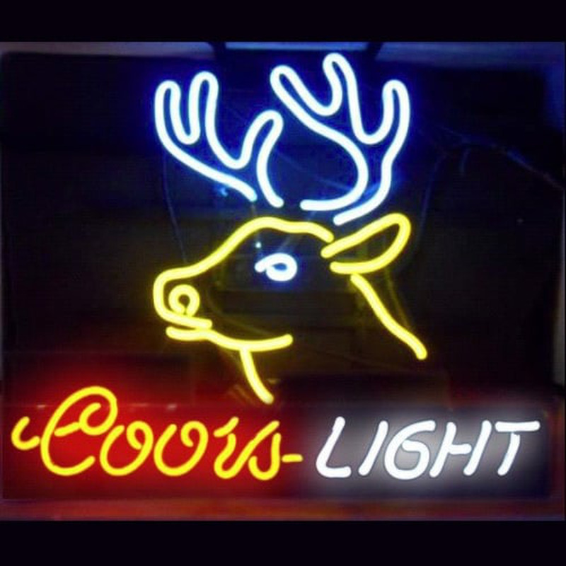 Coors Light Deer Neon Sign