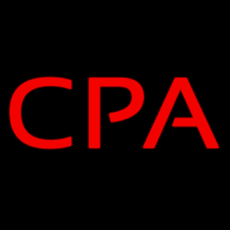 Cpa Neon Sign