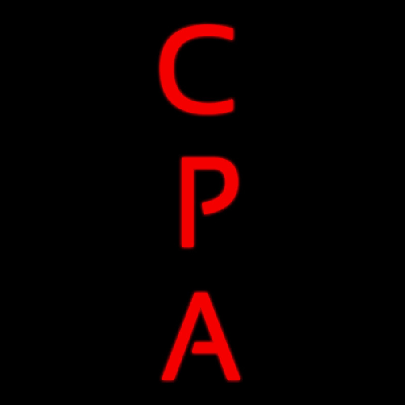 Cpa Neon Sign