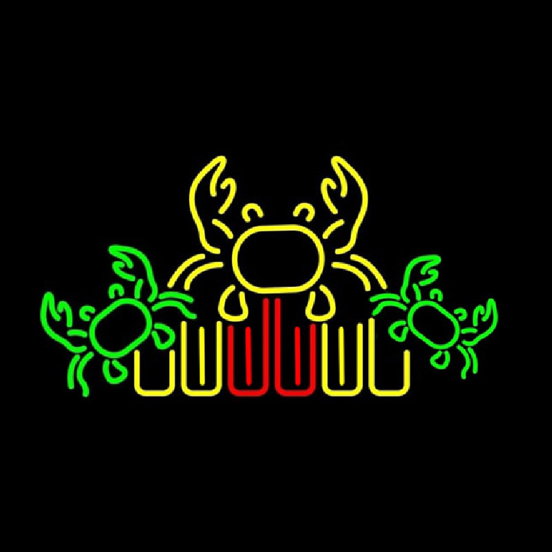 Crabs Logo 2 Neon Sign