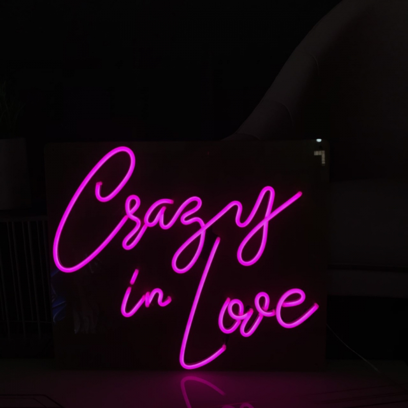 Crazy in Love Neon Sign