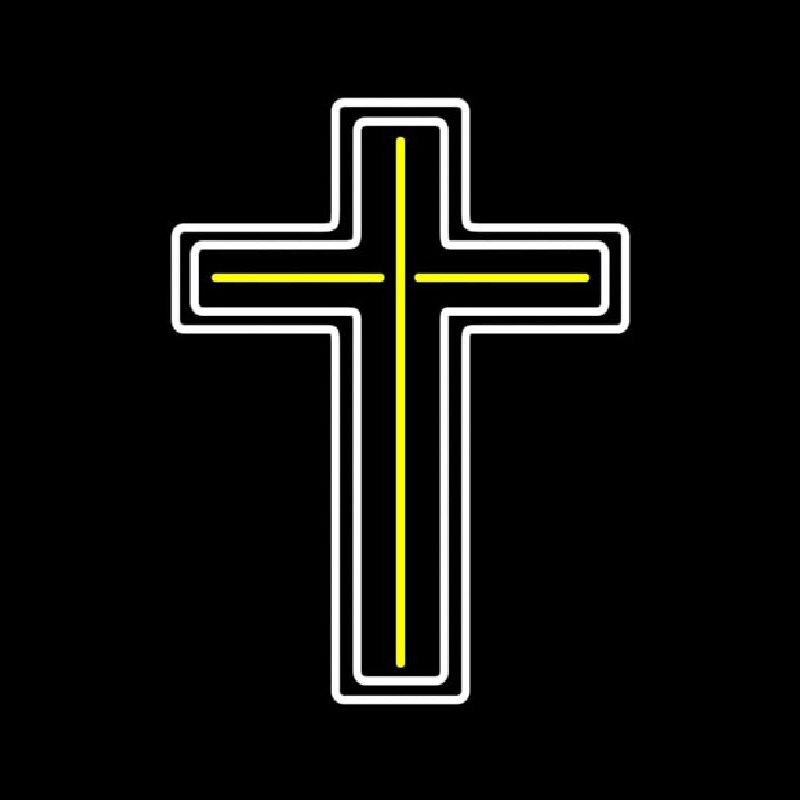 Cross Neon Sign