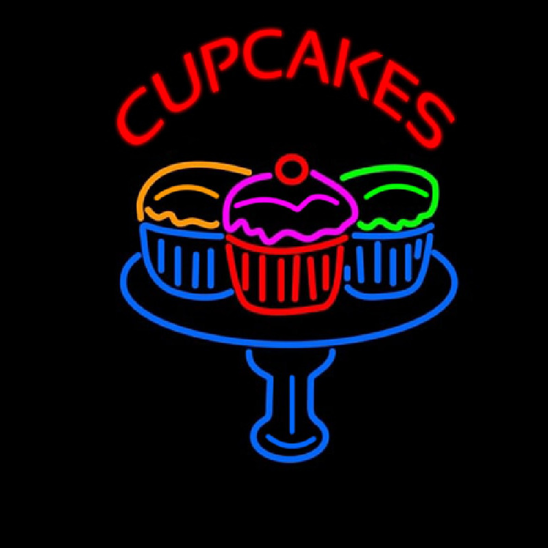 Cup Cakes Neon Sign
