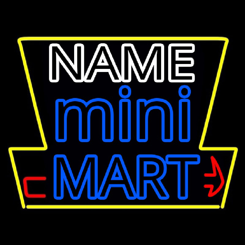 Custom Mini Mart Neon Sign