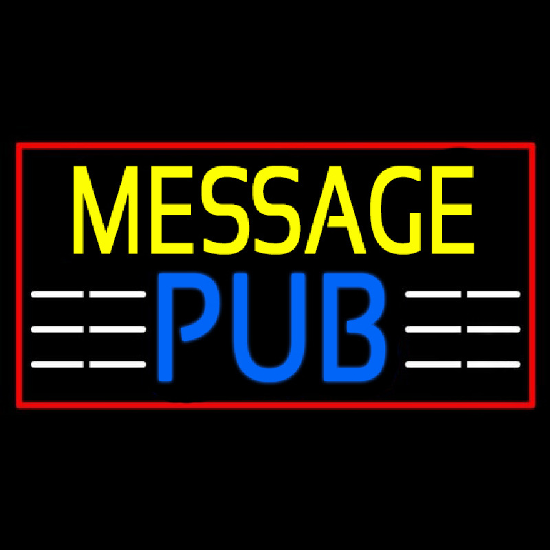 Custom Pub Neon Sign