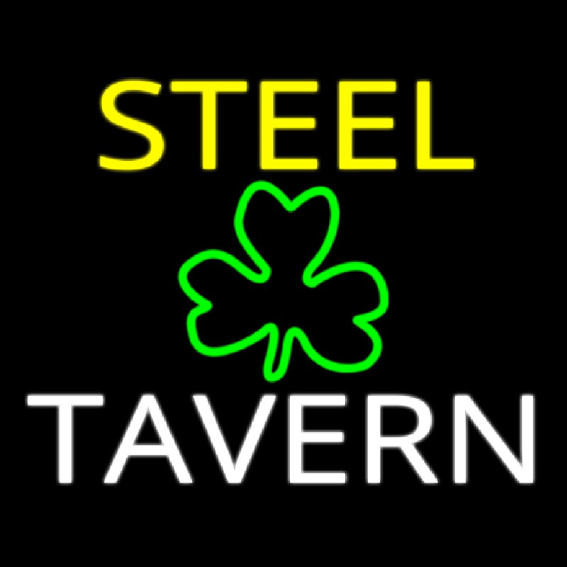 Custom Steel Tavern 1 Neon Sign