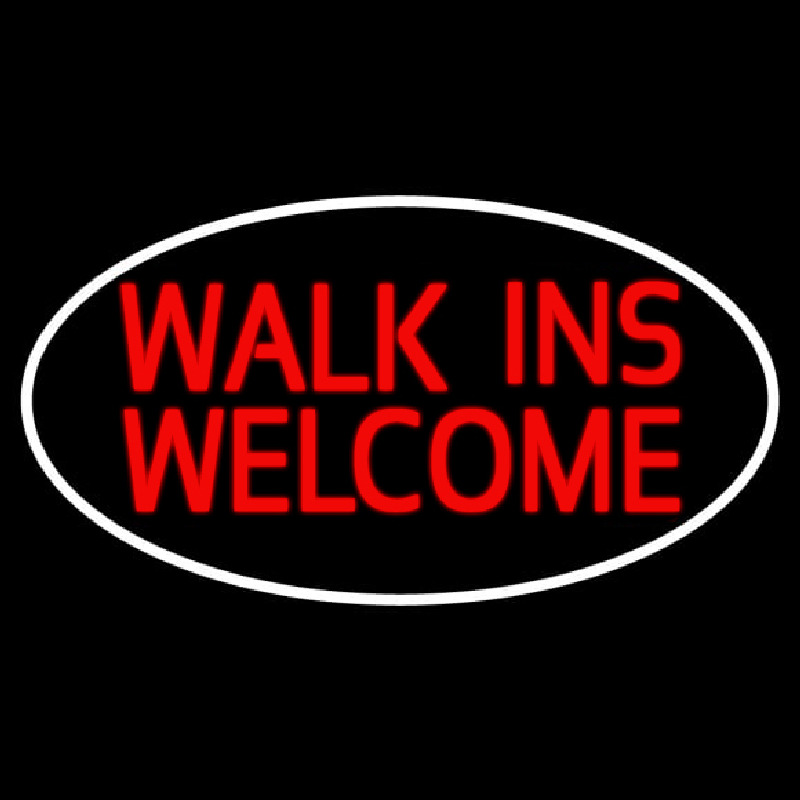 Custom Walks In Welcome 1 Neon Sign