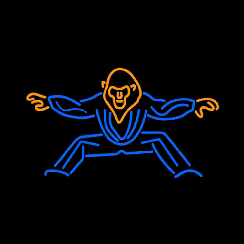 Dancing Guy Logo Neon Sign
