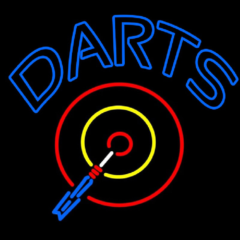Darts Room Neon Sign