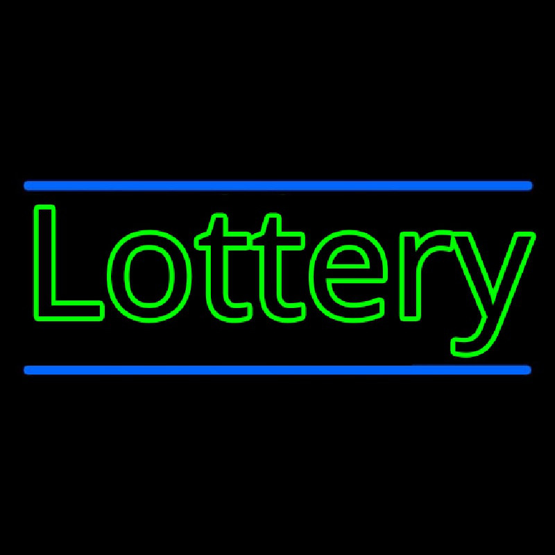 Deco Style Lottery Neon Sign