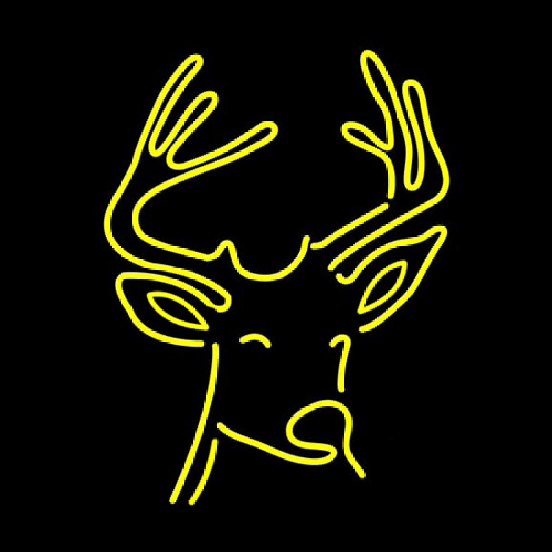 Deer Logo Neon Sign