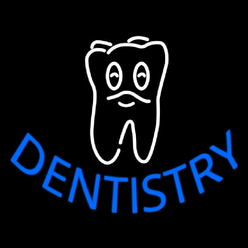 Dentistry Logo Neon Sign