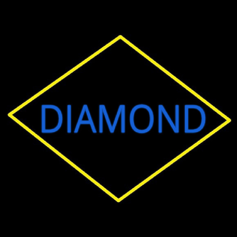 Diamond Block Neon Sign