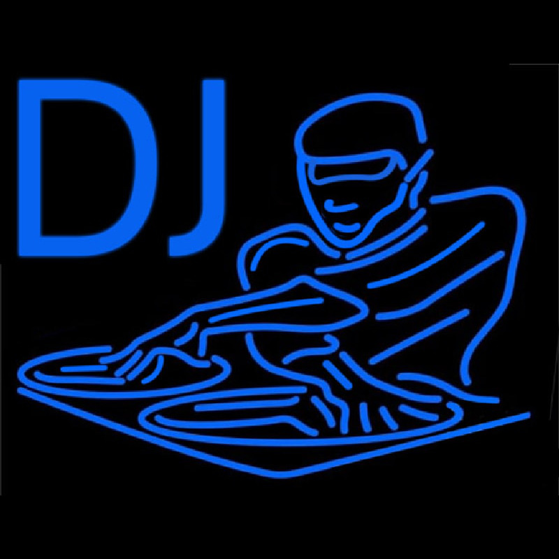 Dj Disc Jockey Disco Music 1 Neon Sign