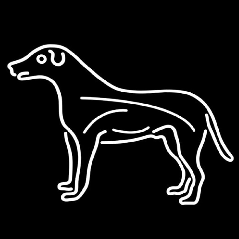 Dog Neon Sign