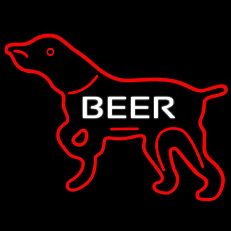 Dog Neon Sign