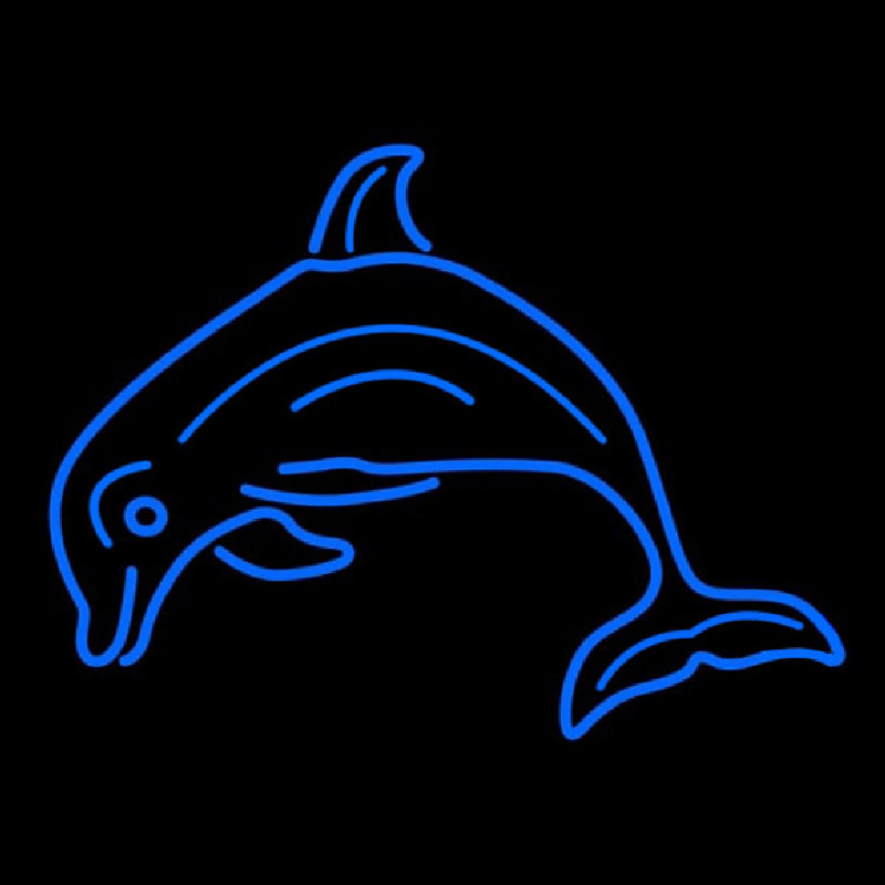 Dolphin Fish Neon Sign