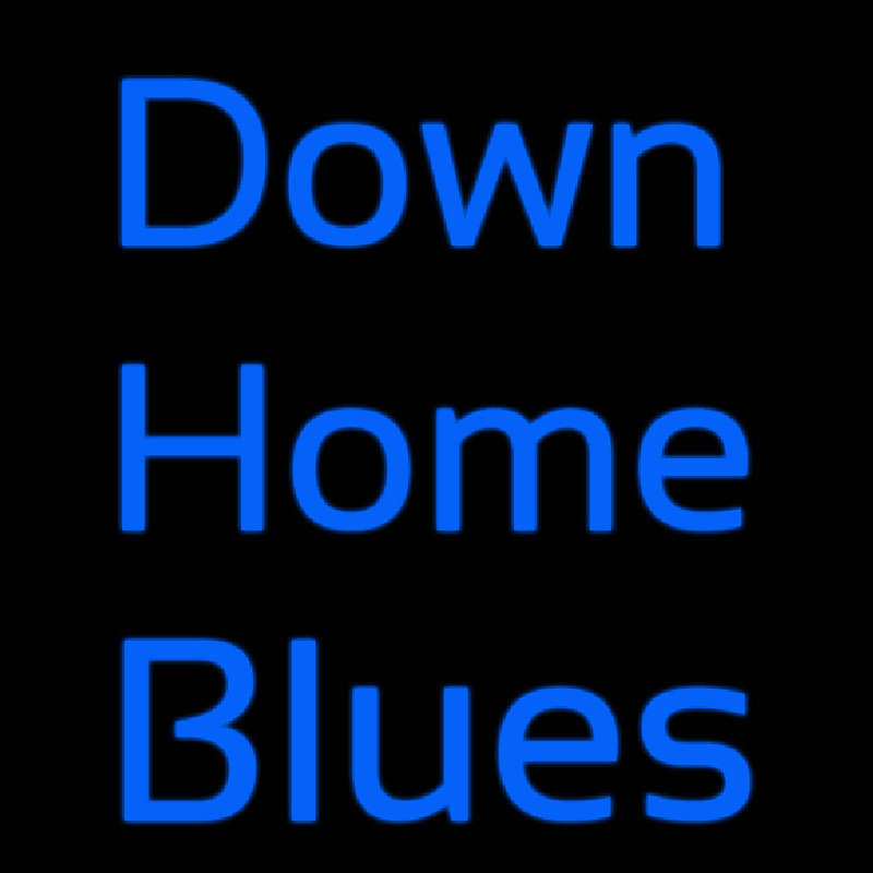 Down Home Blues Neon Sign