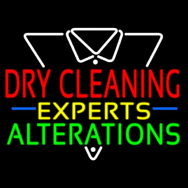 Dry Cleaning E perts Neon Sign