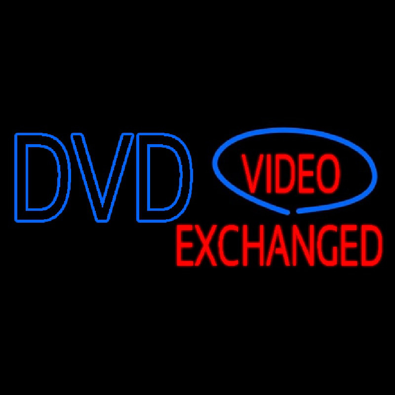 Dvd Video E changed Neon Sign