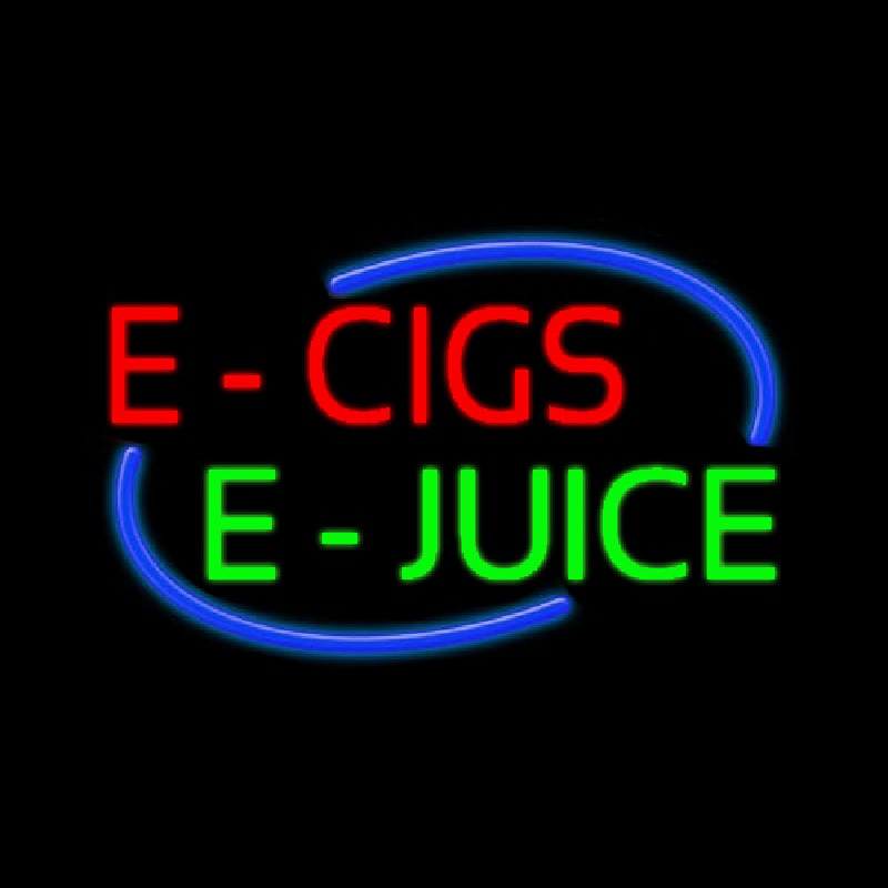E Cigs E Juice Neon Sign
