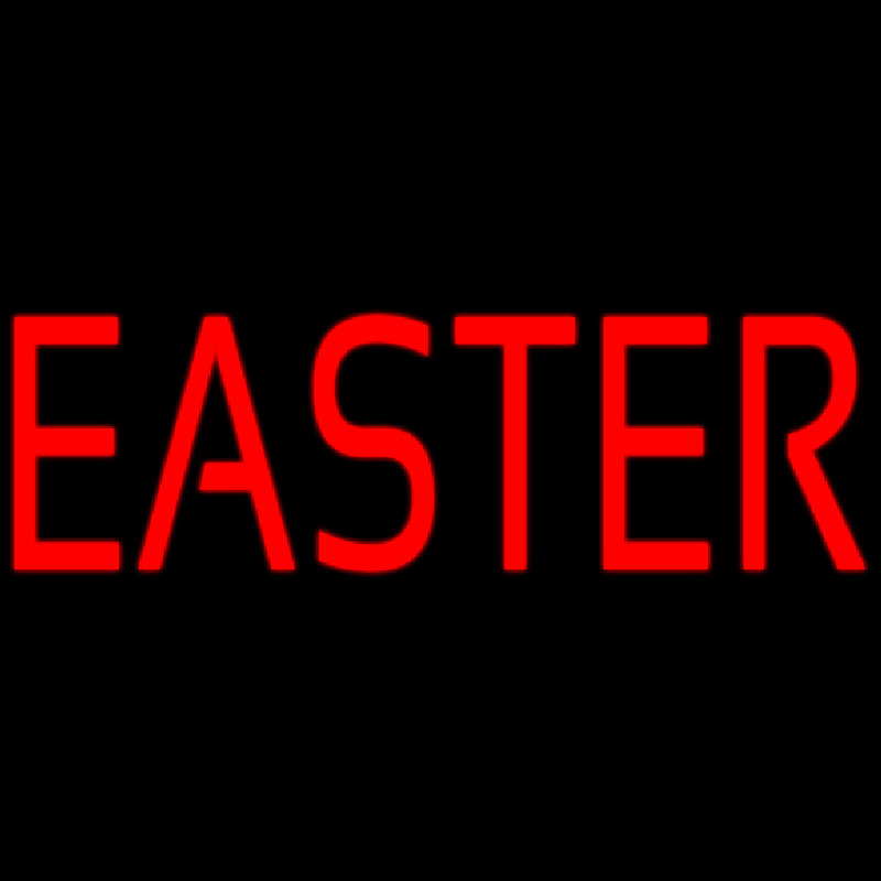 Easter 6 Neon Sign