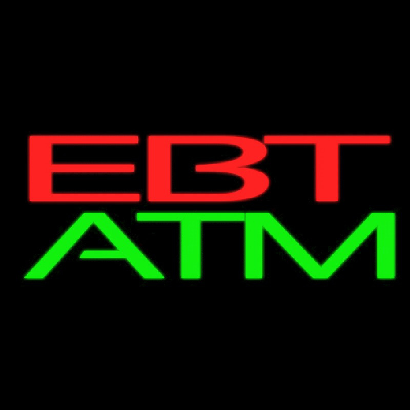 Ebt Atm Neon Sign