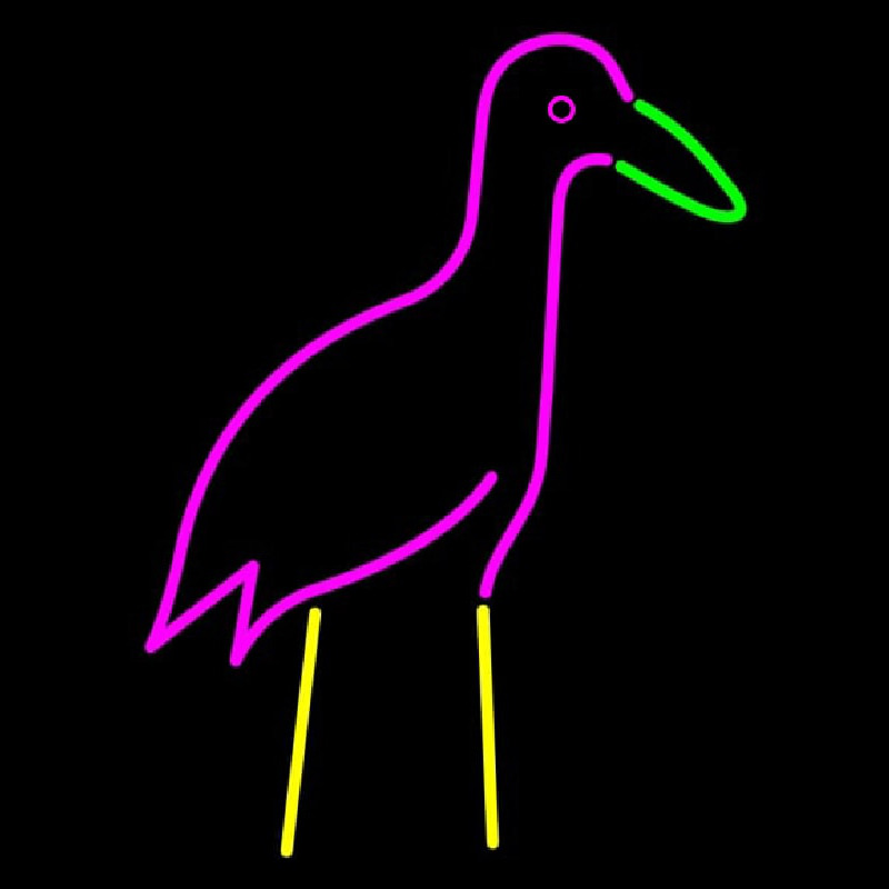 Egret Neon Sign