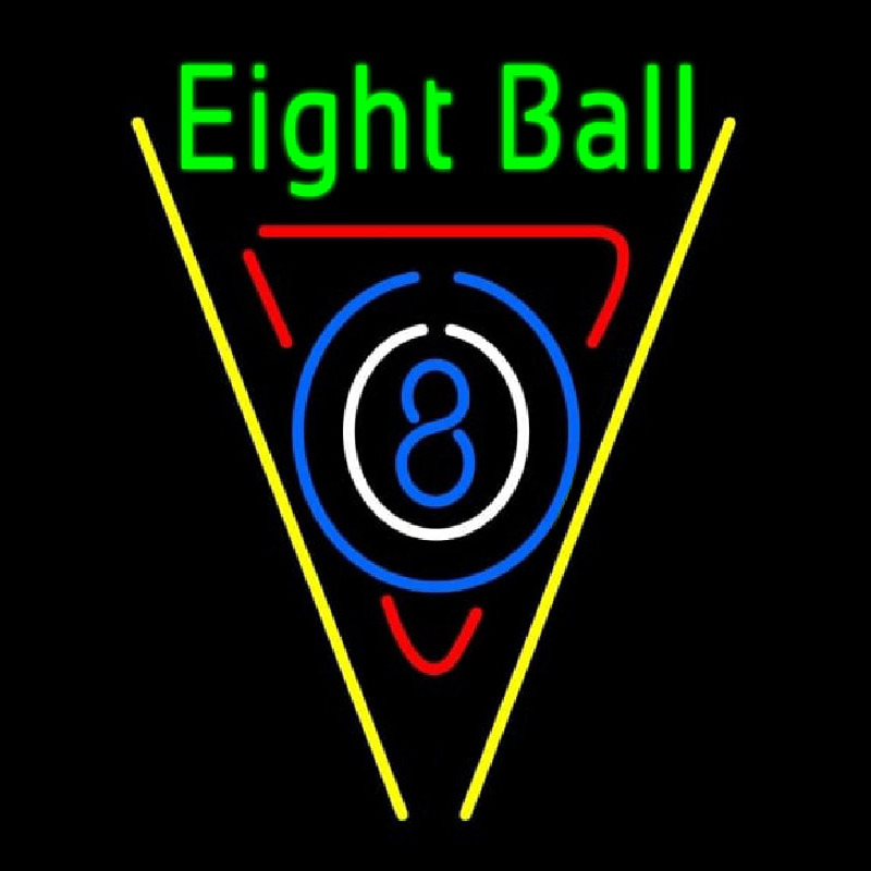 Eight Ball Pool Bar Neon Sign