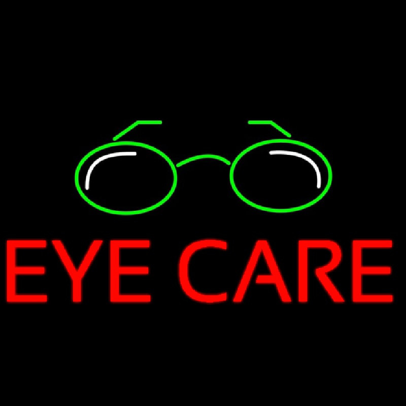 Eye Care Neon Sign