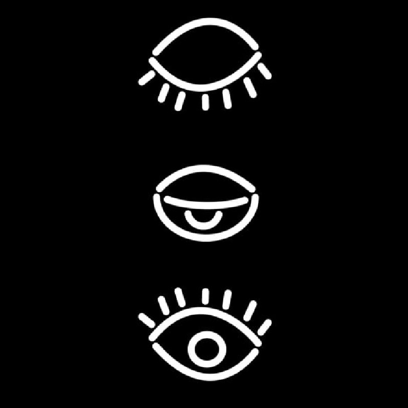 Eye Eye Eye Neon Sign