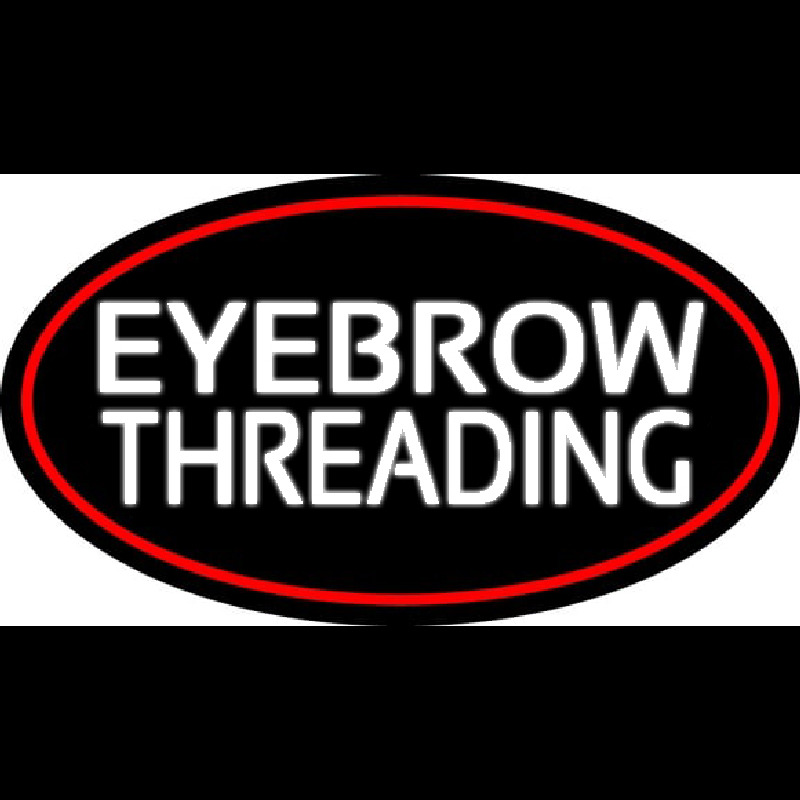 Eyebrow Threading Neon Sign