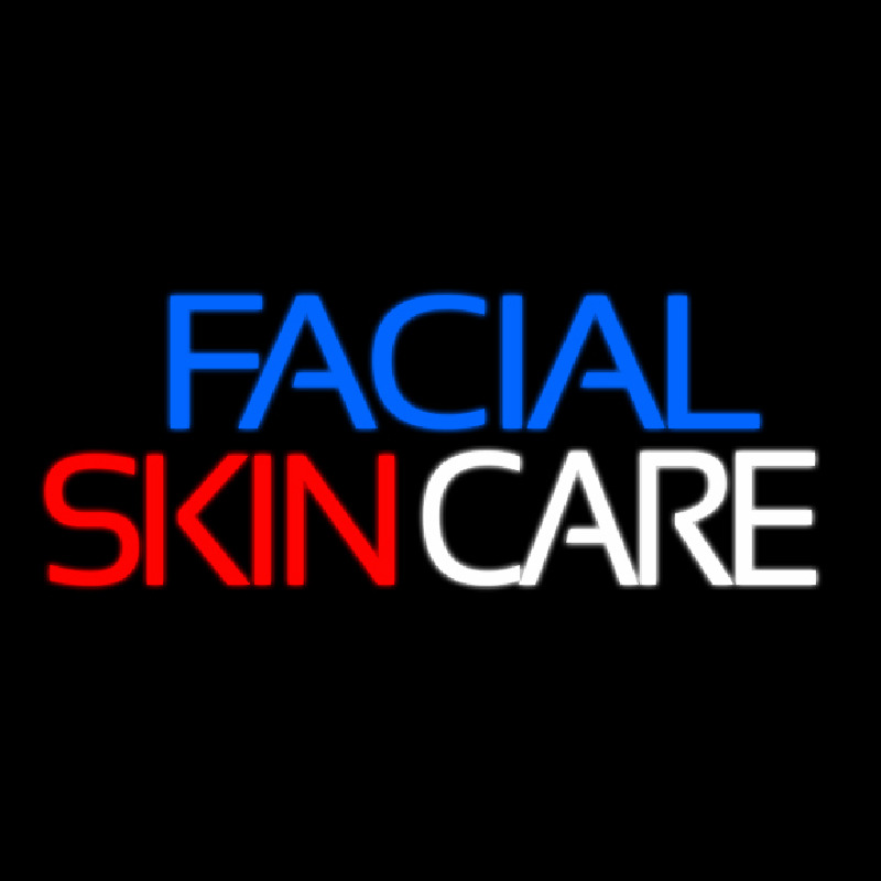 Facial Skin Care Neon Sign