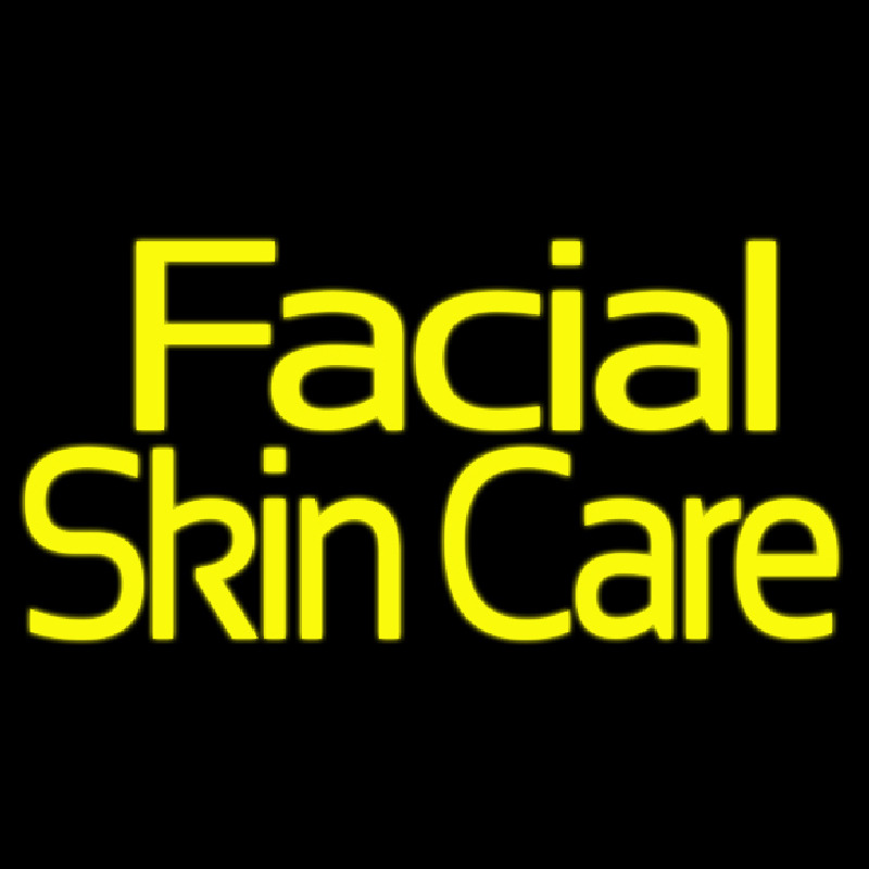 Facial Skin Care Neon Sign