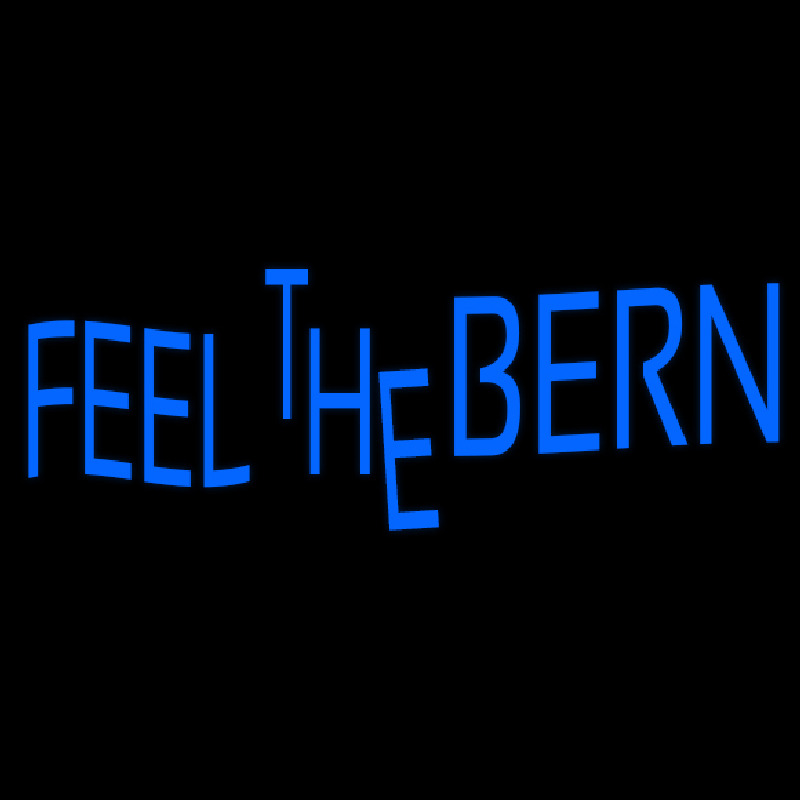 Feel The Bern Neon Sign