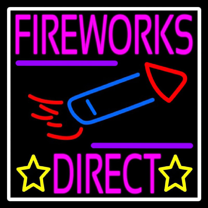 Fire Work Direct 1 Neon Sign