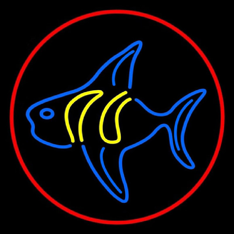 Fish 4 Neon Sign