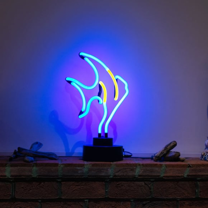 Fish Desktop Neon Sign