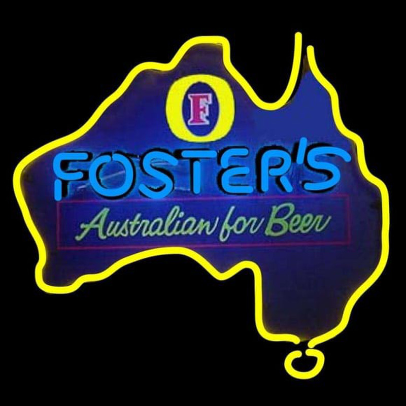 Fosters Australia Beer Sign Neon Sign